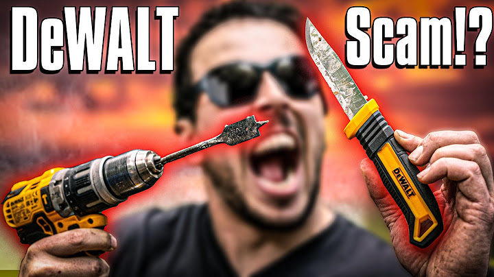 Dewalt made The New Best Budget Knife!?!? Dewalt VS MORA!!