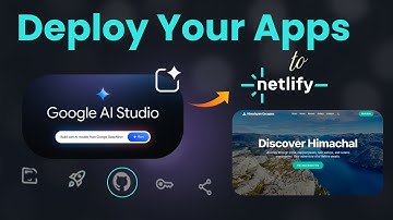 Build and Deploy AI Apps for Free | Google AI Studio + GitHub + Netlify