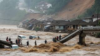 Banjir Besar Kepung Rejang Lebong Bengkulu! Curup Terendam, Jalan Amblas, Warga Panik