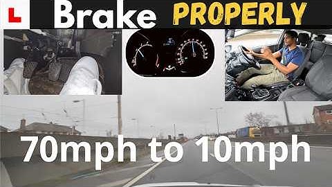 De JUISTE manier om te REMMEN bij elke snelheid in een handgeschakelde auto