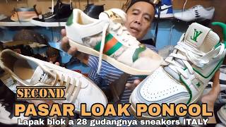 LATEST STOCK UPDATE‼️HERMES LV GUCCI BEST SECOND-HAND SHOES AT STALL BLOCK A 28 PONCOL FLEA MARKET