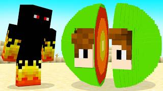 I Dug to the Other Side of My Friends' World in Minecraft