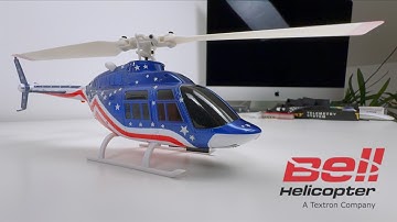 Bell 206 JetRanger | Unboxing & Maiden Flights | RC ERA A60