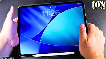 iPad How to Turn Off the Parallax Effect Enable Reduce Motion