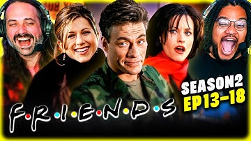 FRIENDS Season 2, Episodes 13, 14, 15, 16, 17, & 18 REACTION!! First Time Watching!!