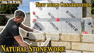 Building a Stone New Build | Traditional Craft, Bricklaying #constructionchannel #bricklaying