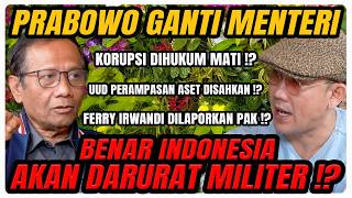 SIAPA LAGI KORUPTOR YG AKAN DITANGKAP PAK? MENTERI KEUANGAN OKE GA PAK? (MAHFUD MD)