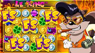 BIGGEST 5 SCATTER BONUS WIN On LE KING SLOT!!