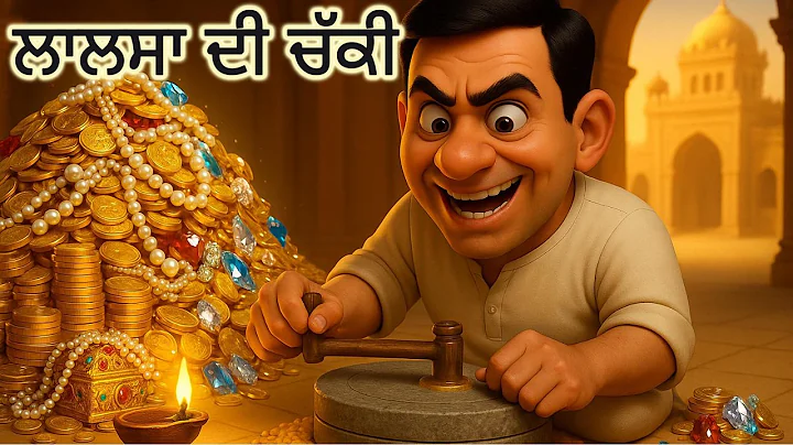 Lalsa Di Chakki | Punjabi Moral Story About Greed | Laalchi Aadmi Ki Kahani #punjabistoriesforever