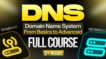 DNS (Domain Name System) Full Course Basics to Advanced - How a DNS Server Works