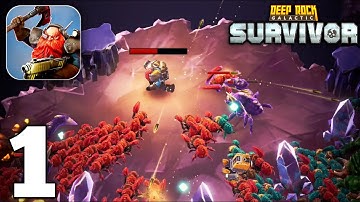 Deep Rock Galactic Survivor Mobile Gameplay Walkthrough Part 1 (Android/iOS)