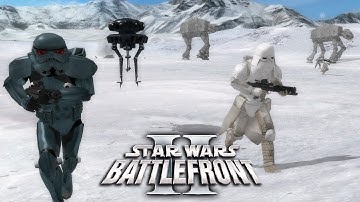 Star Wars Battlefront II - Hoth - Empire Side - Legends Mod Final Version
