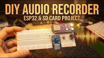 I made a Audio Recorder w ESP32 | INMP441 from Scratch