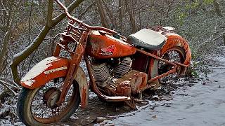 Man Restores 40-Years-Old Classic Motorcycle Back to New | Start to Finish by @LiveWithCreativity