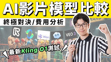 AI影片工具怎麼選？實測6大模型生成結果，含最新Kling O1測試，影片版Nano Banana｜各家費用完整比較表