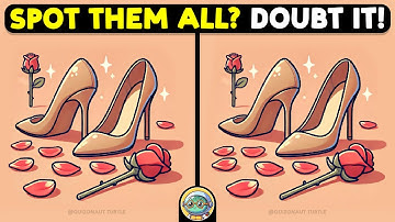 🐢🧩 Find 3 Differences | Mind Training Game 🧩🐢 | Quizonaut Turtle