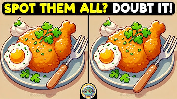 🐢🧩 Find 3 Differences | Mind Training Game 🧩🐢 | Quizonaut Turtle