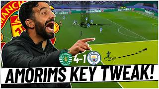 How Rúben Amorims' Sporting BEAT Man City 4-1!