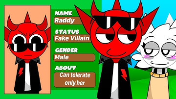 Incredibox Sprunki Rafikfied - UPDATE (GALLERY) |  ALL CHARACTERS DESCRIPTION!