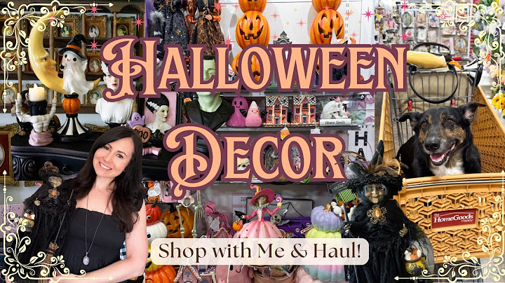 HALLOWEEN DECOR HUNTING & *HUGE* HAUL | Homegoods Fall Home Decor Shopping 2025 ✨