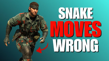 The Problem With Snake’s Movement in MGS Delta
