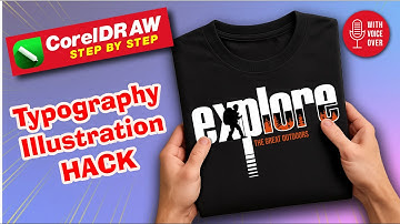 Turn Simple Text into Jaw-Dropping Typography Artwork in CorelDRAW! 🔥
