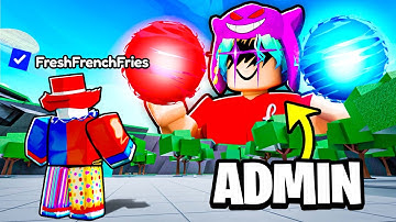 OWNER Gave Me ADMIN POWERS in Strongest Battlegrounds