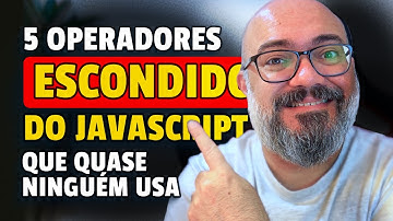 Esses operadores do JavaScript são tão úteis (não sei pq poucos usam)
