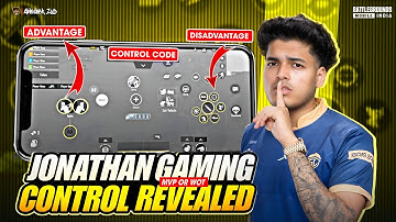 Jonathan Gaming 2 Thumb control code In BGMI 🤯
