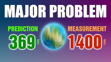 The Cosmic Speed Problem Nobody Can Explain