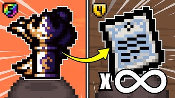 This NEW Isaac Mod Gave me INFINITE Items!