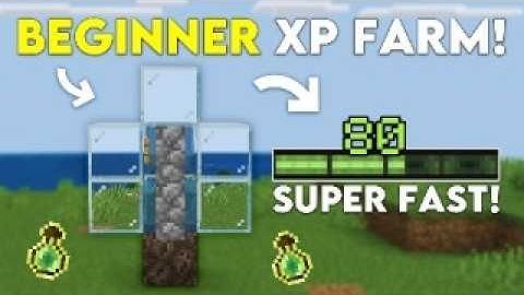 Minecraft NEW XP Farm in Bedrock Edition 1.21 (MCPE/Xbox/PS4/Nintendo Switch/Windows10)