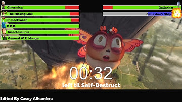 Monsters vs. Aliens (2009) Final Battle met levensbalken 2/2