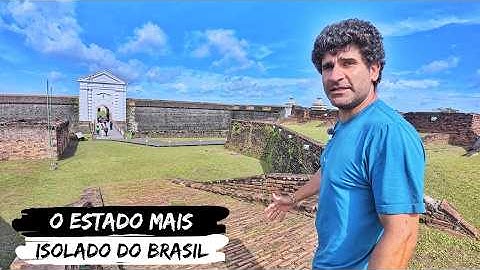 CHEGAMOS AO ESTADO MAIS ISOLADO DO BRASIL | Amapá