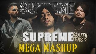 👑 Supreme Non Stop Mashup 2025 🔥 | Shubh x Sidhu x Karan Aujla 🎧 | Punjabi Hits | By Slowed R