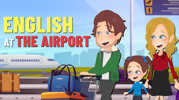 At the Airport | Essential English Conversations for Beginners (A1-A2) | English Speaking Practice