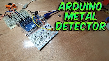 Easy Arduino Metal Detector – Quick DIY Build with LED + Buzzer
