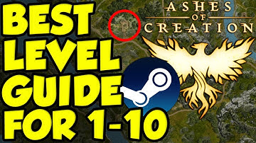BEST ASHES OF CREATION EARLY LEVEL GUIDE! Ashes of Creation Early Access Quest Guide