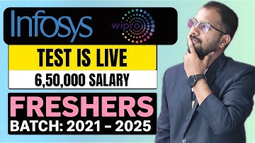 Finally Test is Live | Infosys SP Off Campus Registration Started | Apply Now