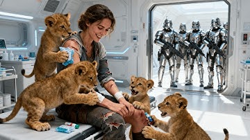 The Predator Cubs Tried Patching Her Wounds — The Elite Guard Arrived and Froze at the Sight | HFY