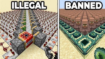 100 Illegal Minecraft Experiments