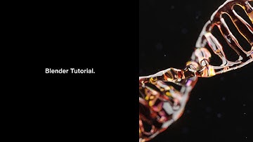 Tutorial: Creating Abstract DNA Models in Blender 