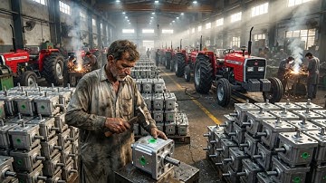 Tractor Hydraulic Pump Manufacturing – Amazing Process of Making Heavy Duty Pump Parts!