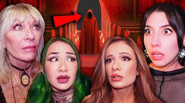 Psychic Spends The Night In a Demonic Haunted Maze