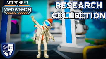 Research Collection for the Museum in Megatech DLC for Astroneer