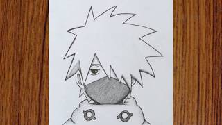 How to draw kid Kakashi easy step by step || How to draw anime || drawing kakashi