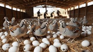 Quail Farming - Raising Organic Quail for Eggs - Poultry Business.