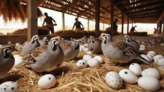 Quail Farming - Raising Organic Quail for Eggs - Poultry Business.