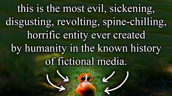 The Most Disgusting Character in the History of Fiction