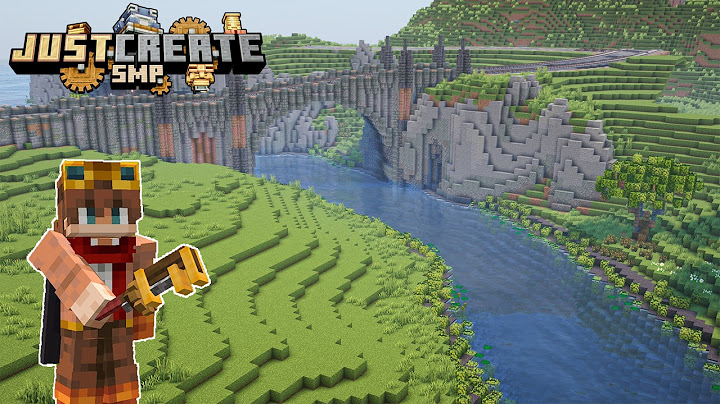 I Built a 300 BLOCK Long RIVER in Minecraft Create Mod (#15)